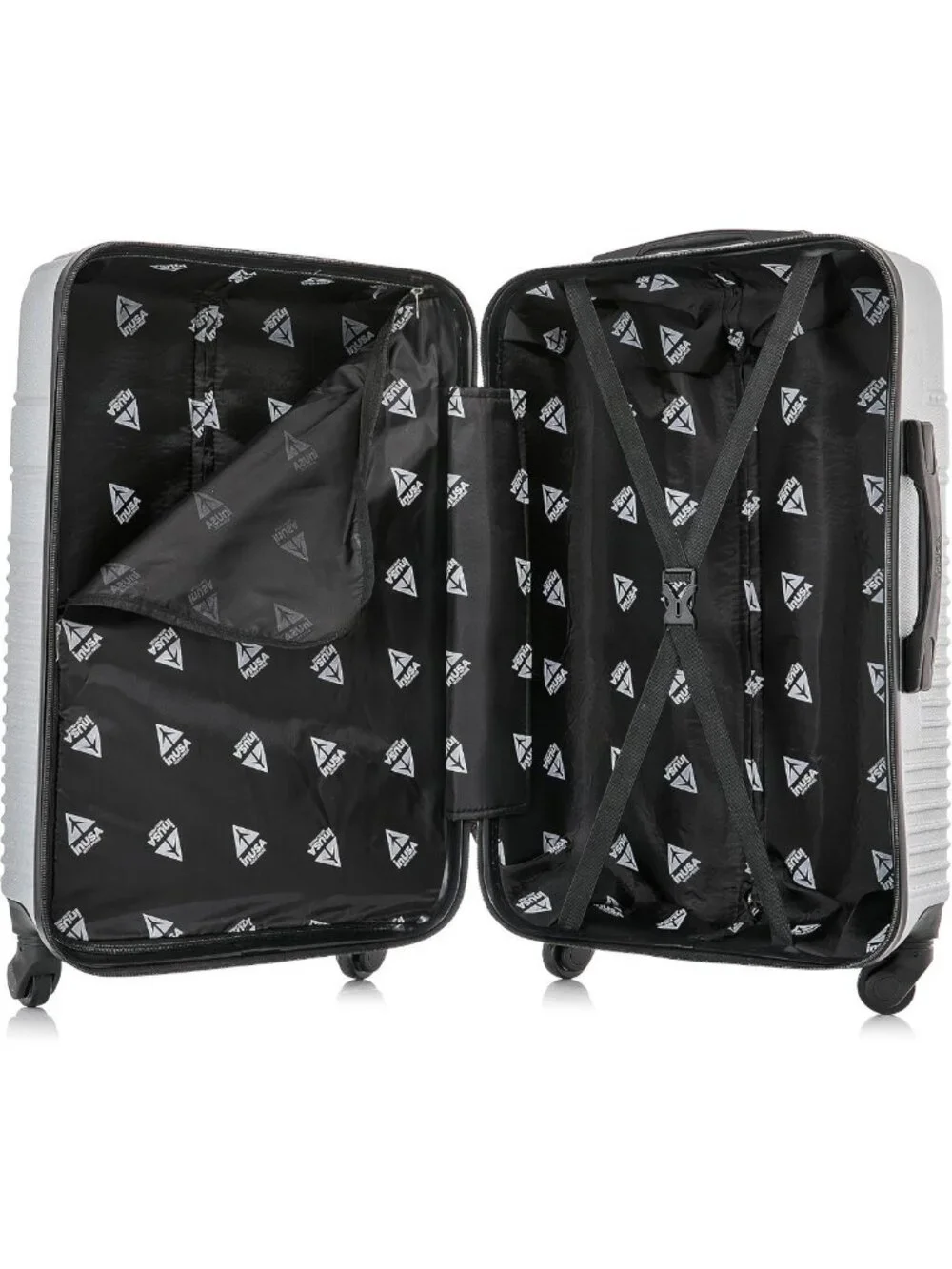 Durable 24-Inch Hardside Spinner Luggage | Lightweight Travel Suitcase with